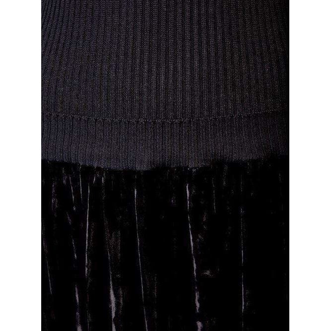 Dresses COMME DES GARÇONS Vintage Dress - Wool Velvet Midi Black