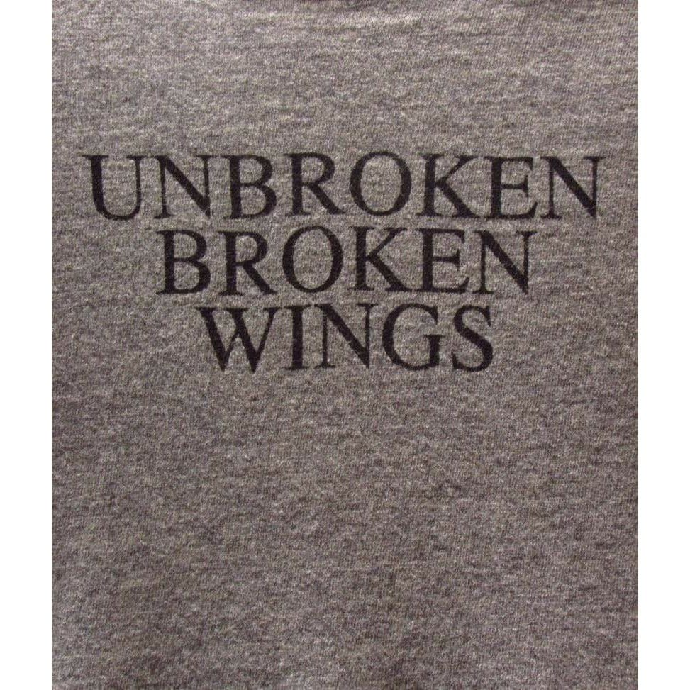 Shirts & Tops Undercover "Unbroken" Grey Tee - Cotton Graphic Dim Gray
