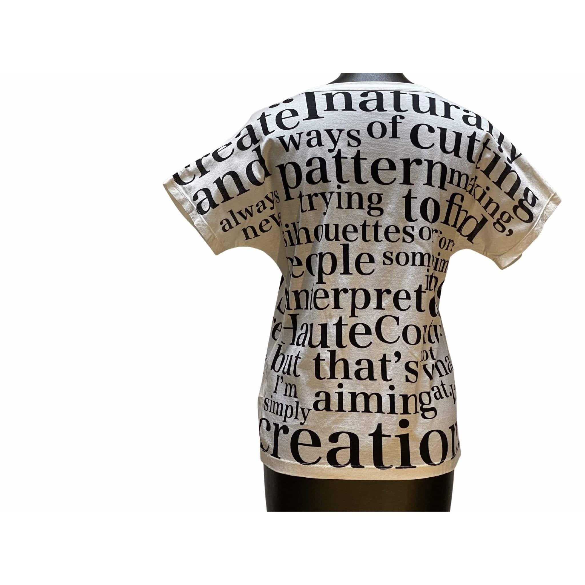 Shirts & Tops Yohji Yamamoto Round Neck Seamless Top - Graphic Print Vintage Rosy Brown